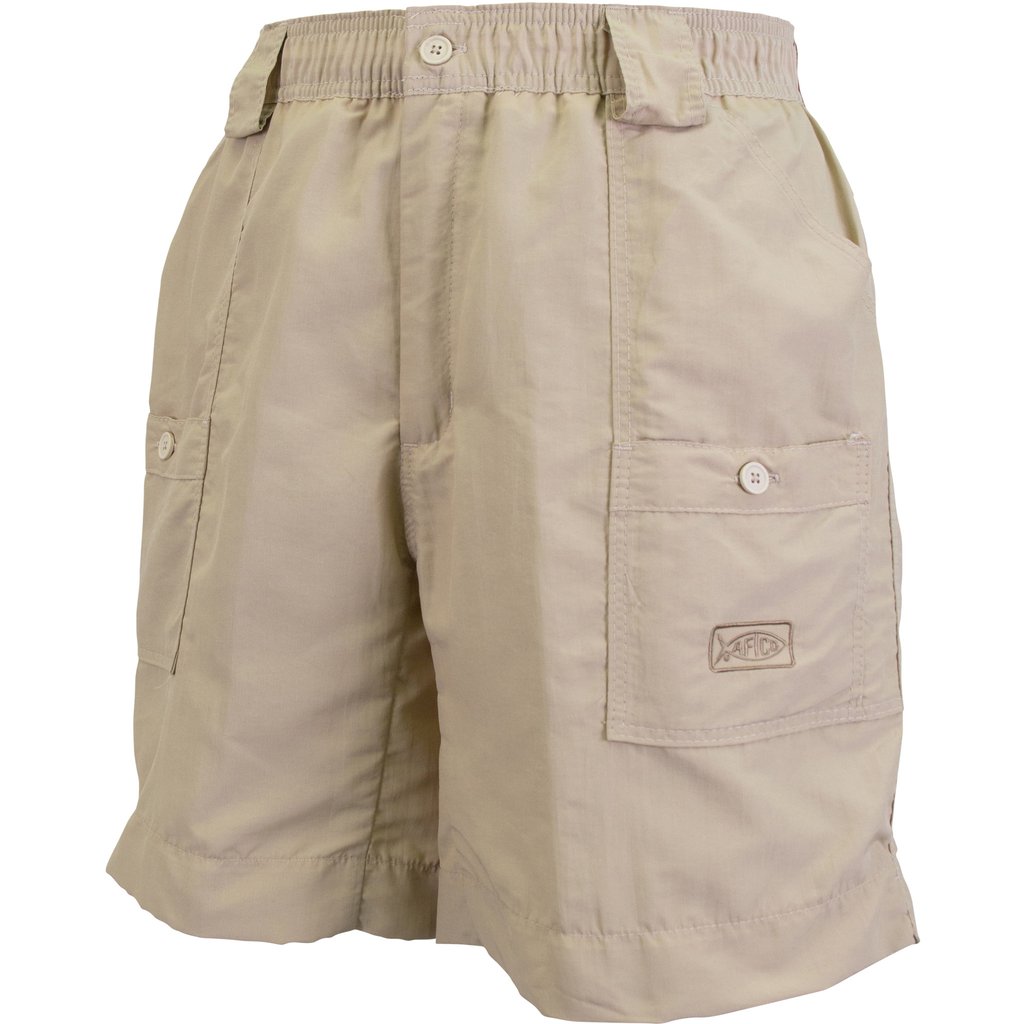 Mens Aftco MO1L Long Length Fishing Shorts -Shop Bennetts Clothing for a large selection of Aftco shorts and outdoor menswear