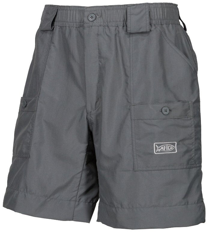 AFTCO M01 "Original" Fishing Shorts-Charcoal