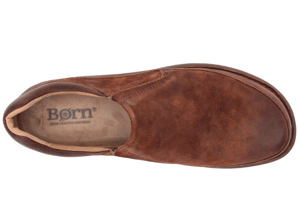 Born Men's Nigel Slip-on Shoe-Rust