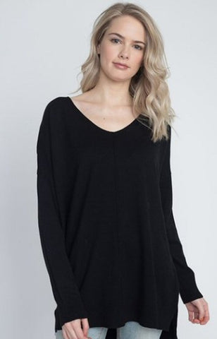 Dreamers soft V-neck sweaters with exposed seams are so chic and cozy. Shop Bennetts Clothing for the brands you want at prices you will love all shipped same day.