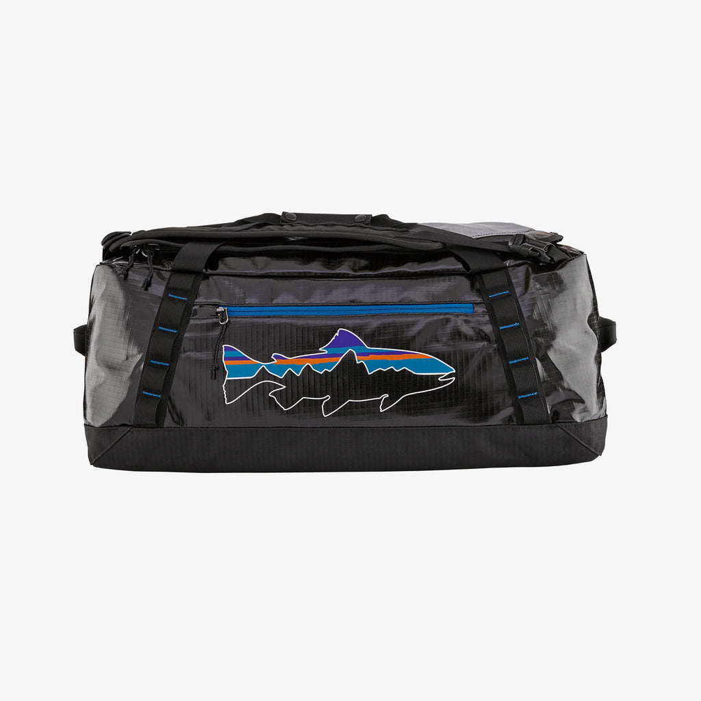 Patagonia Black Hole 55L duffel bag doubles as a backpack and perfect when you're heading out for the perfect weekend get away or extended business trip. Shop Bennetts Clothing for a large selection of name brand outdoor gear.