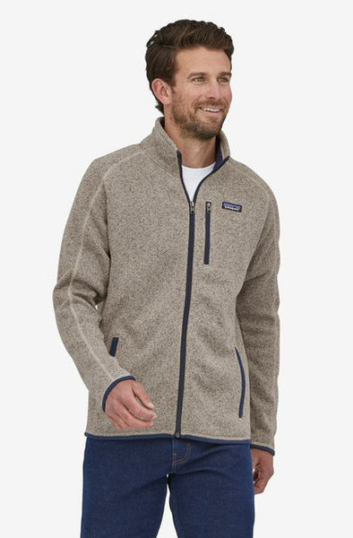 Patagonia Mens Better Sweater Fleece Jacket-Oar Tan