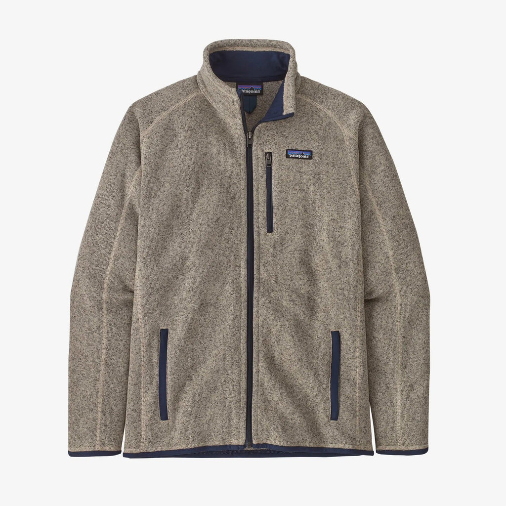Patagonia Better Sweater Jacket for men will keep you toasty on the coldest days. Shop Bennetts Clothing for a large selection of name brand outdoor clothing shipped same day to your front door.
