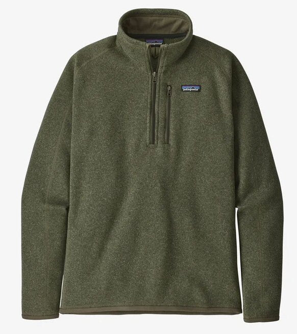 Patagonia Better Sweater for men will keep you toasty on the coldest days. Shop Bennetts Clothing for a large selection of name brand outdoor clothing shipped same day to your front door.