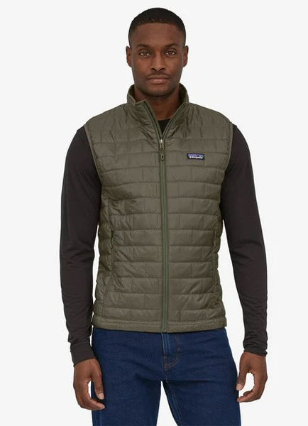 Patagonia Men's Nano Puff Vest-Basin Green