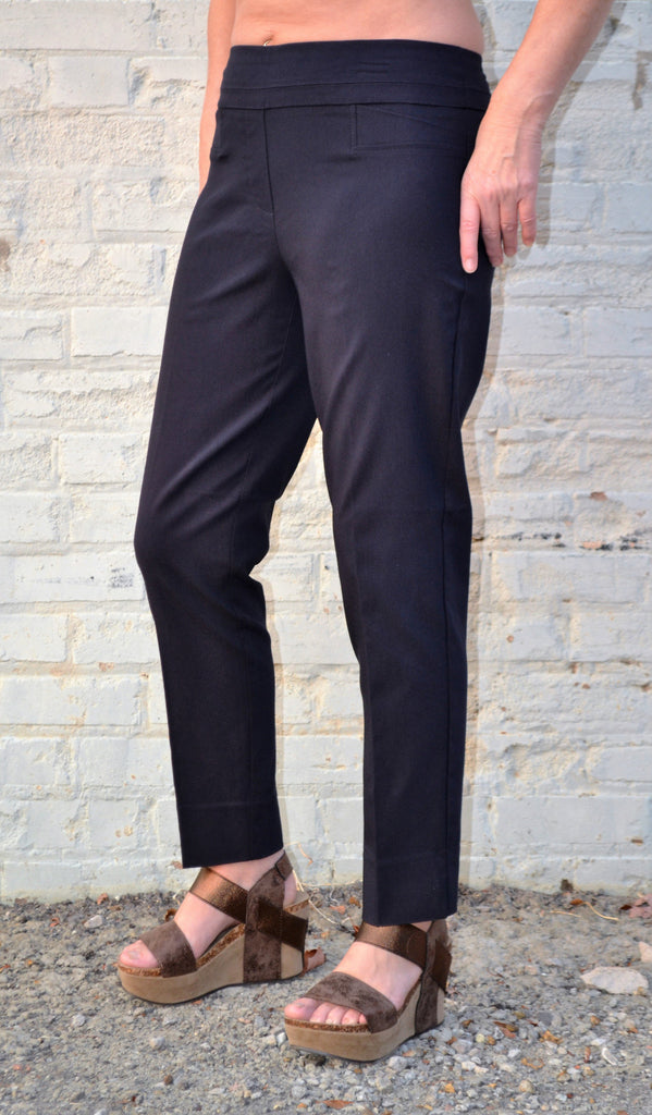 Renuar Cigarette Leg Pants are a customer favorite that look and feel like magic! Shop Bennetts Clothing for the best price and customer service with the fastest shipping