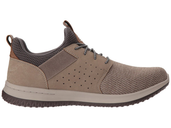 Skechers Delson Camben Classic Fit Slip-on Shoe-Taupe