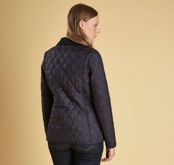 Barbour Womens Annandale Quilted Jacket-Navy