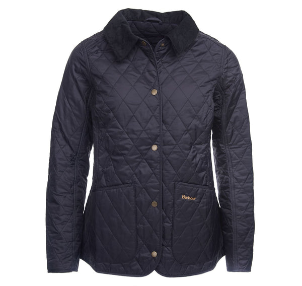 Barbour Womens Annandale Quilted Jacket-Navy