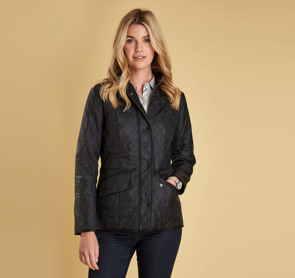Barbour Womens Cavalry Polarquilt Jacket -Shop Bennetts Clothing for a large selection of womens outdoors wear. 
