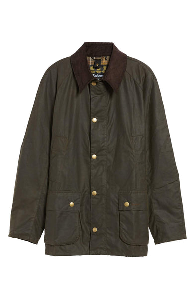 Barbour Mens Ashby Wax Jacket-Olive