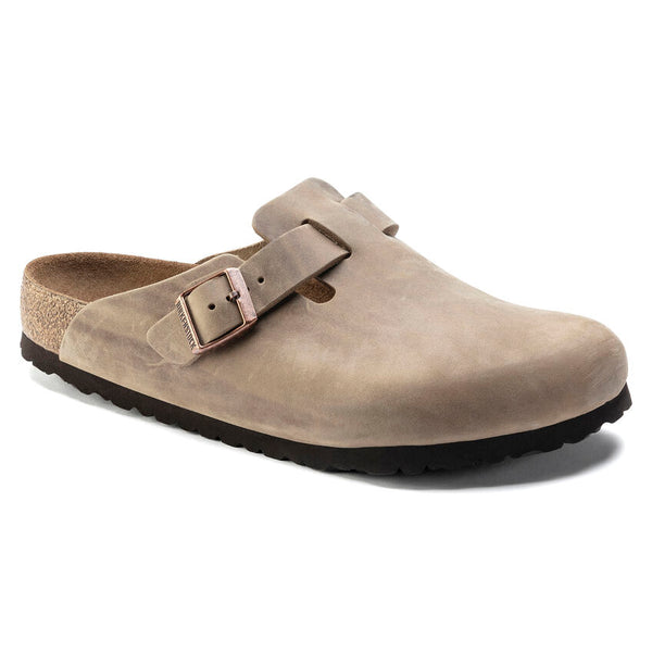 Birkenstock Boston Soft Foot Bed Clog-Tabacco Oiled