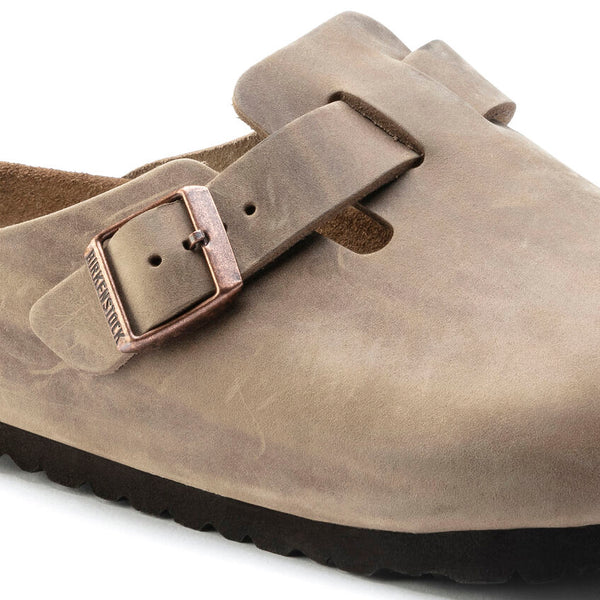 Birkenstock Boston Soft Foot Bed Clog-Tabacco Oiled