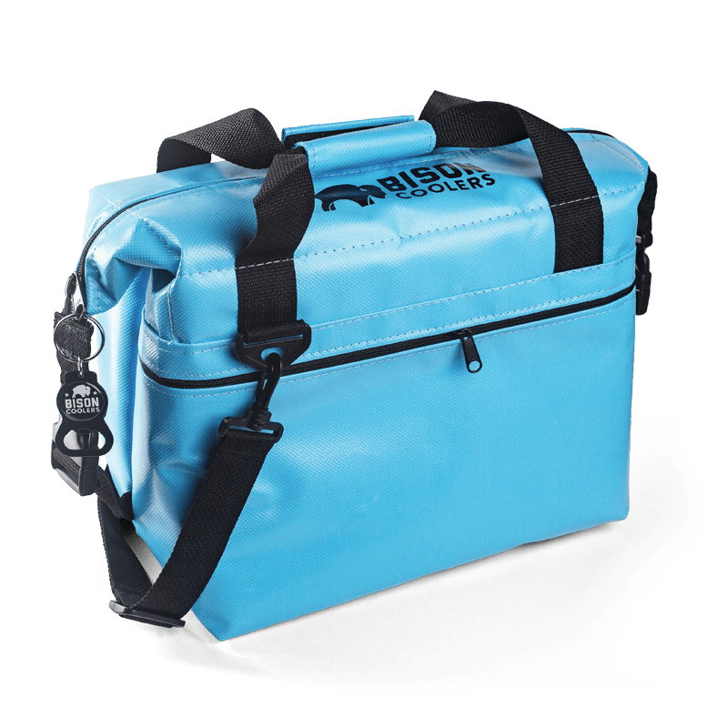 BISON Softpak Ice Chest Cooler-12 Can-Blue