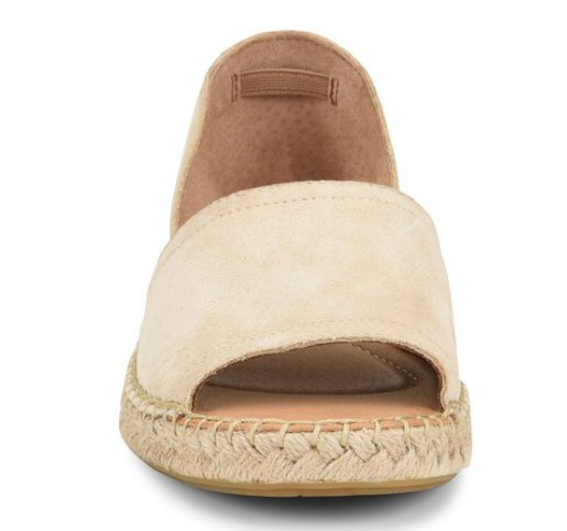 Born Seak Peep-Toe Sandal-Natural