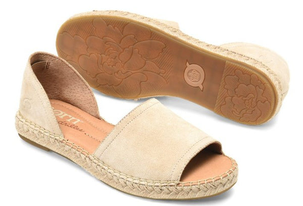Born Seak peep-toe espadrilles sets your style apart from the rest. Shop Bennetts Clothing for a large selection of womens sandals with same day shipping