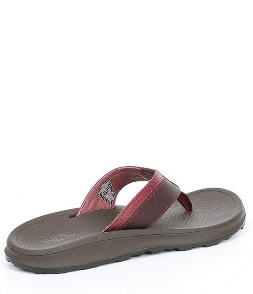 Chaco Playa Pro Leather Flip Flops-Spice