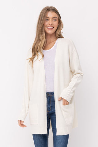 Cielo cardigan sweater with pockets is so soft and fashionable. Shop Bennetts Clothing where you can always find the latest and greatest in womens fashions.