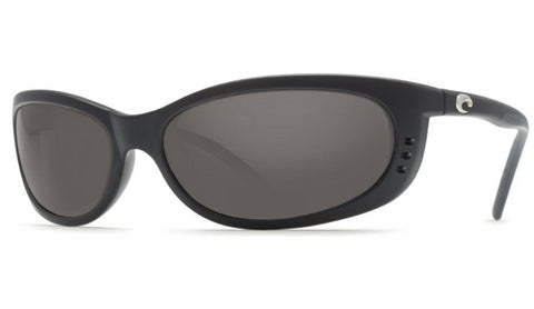 Costa Del Mar Fathom Sunglasses-Black w/ Grey 580P Lens - Bennett's Clothing - 1