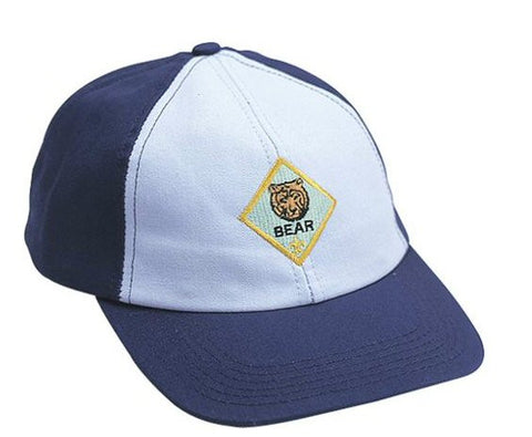 Boy Scouts Cub Scout Blue Uniform Wolf Hat Cap Wolf Size S/M Small Medium  BSA