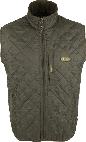 Drake Waterfowl Fleece Quilted Vest looks just as good out on the town as it does in the field. Shop Bennett's Clothing for the outdoor brands you know and love with same day shipping and great customer service.