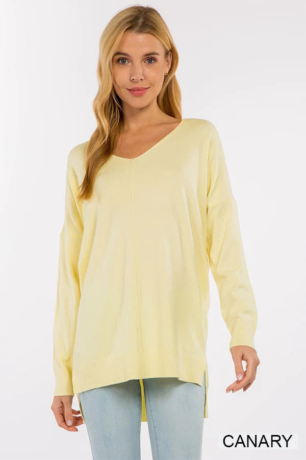 Dreamers soft V-neck sweaters with exposed seams are so chic and cozy. Shop Bennetts Clothing for the brands you want at prices you will love all shipped same day.