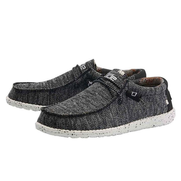 Hey Dude Wally Sox slip-on shoes compliment your casual looks and offer maximum comfort. Shop Bennett's Clothing for the brands you want and the customer service you deserve.  