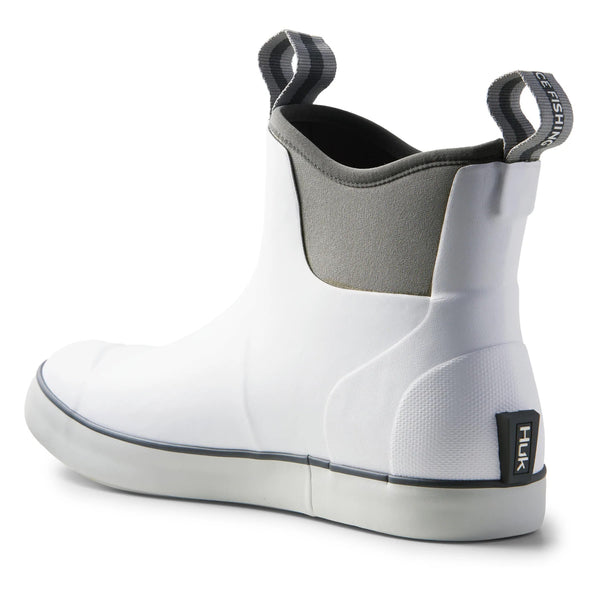 Huk Rogue Wave Pull-On Fishing Boot-White