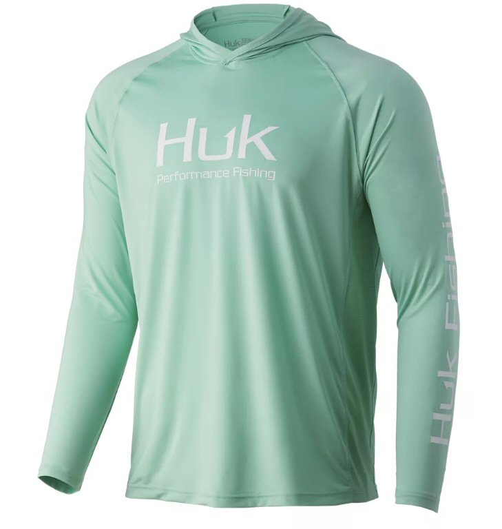 Huk Vented Pursuit Hoodie will keep your head, arms and neck protected from the harsh sun rays. Shop Bennett's for the outdoor brands you know and love.