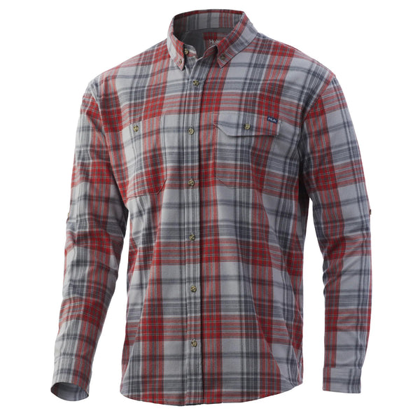 The Huk Rutledge Flannel shirt will keep you warm and comfortable from the boat to the bar. Shop Bennett's for the outdoor brands you know and love.