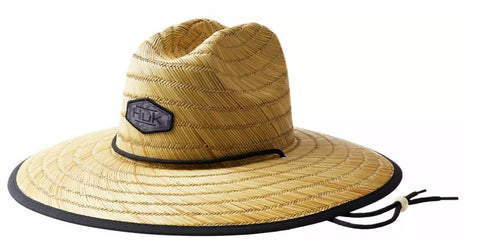 Huk Camo Patch Straw Hat will keep your face, shoulders and neck protected from the harsh sun rays. Shop Bennett's for the outdoor brands you know and love.