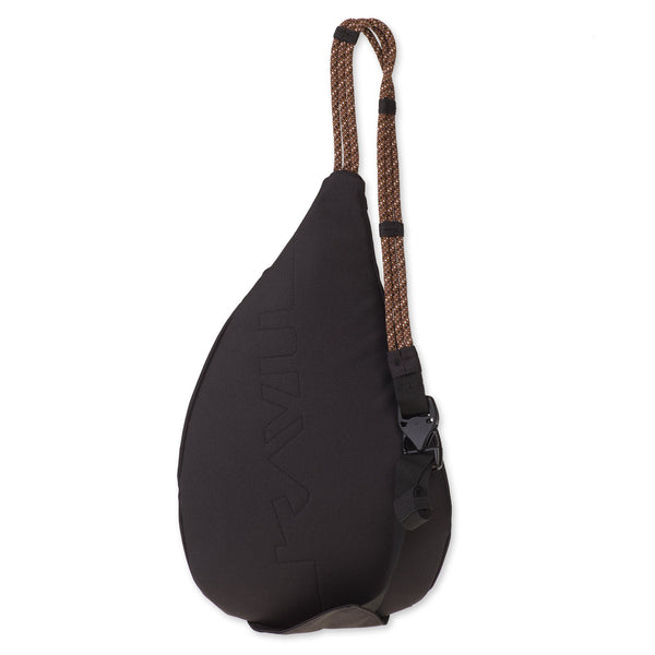 KAVU Mini Rope Sling Bag-Jet Black