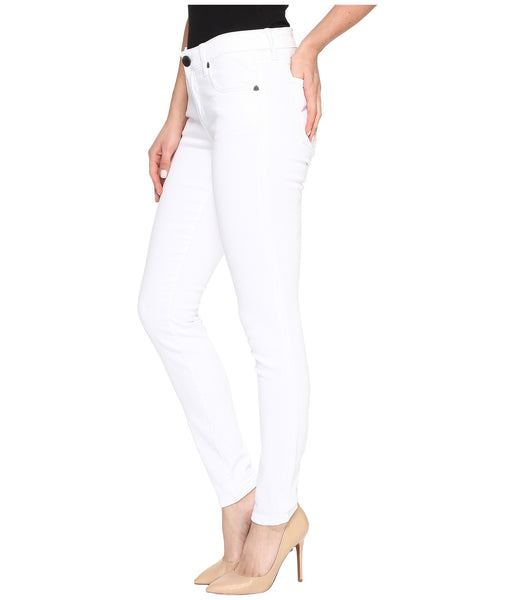 KUT from the Kloth Mia Toothpick Skinny Jean-Opic White