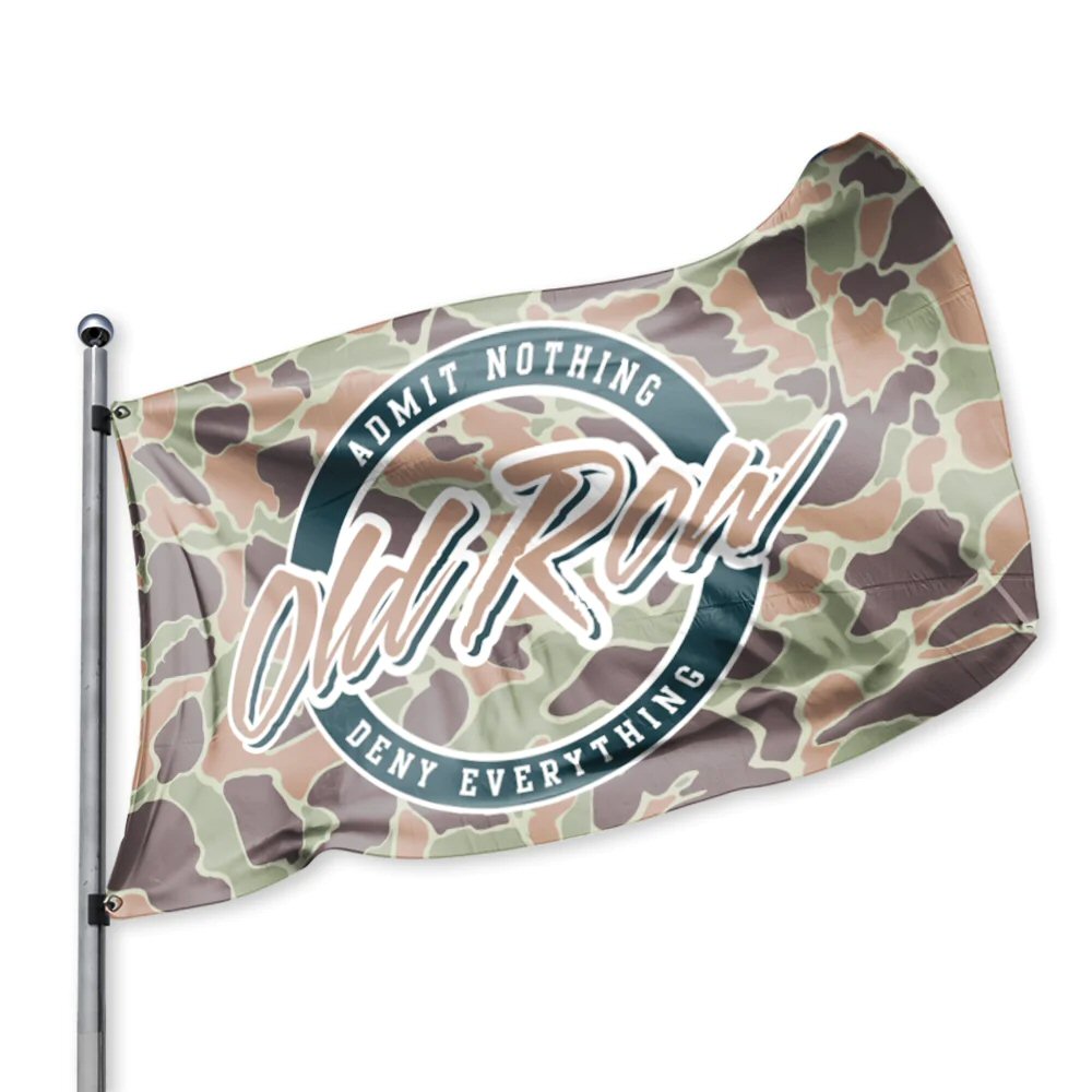Old Row Camo Circle Flag is perfect to fly at your next tailgate or at the hunting camp. Shop Bennett's for the brands you love, shipped same day to your front door.