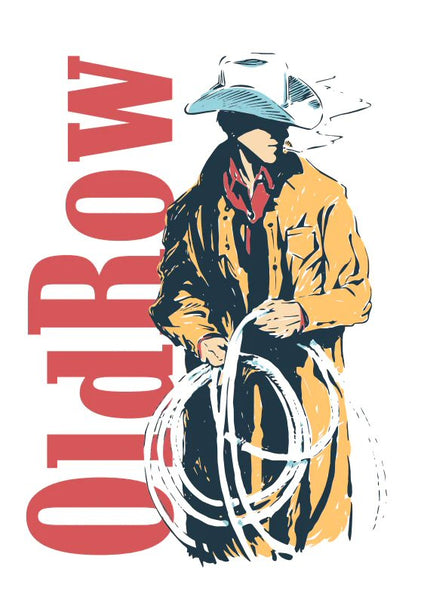 Old Row The Cowboy 4.0 Dyed Hoodie Pullover-Tan