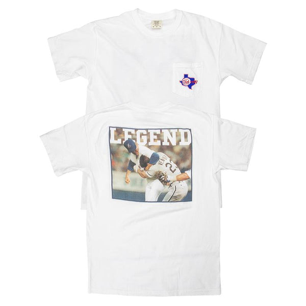 Old Row The Express Legend Pocket Tee-White