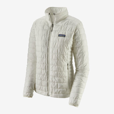 Patagonia Nano Puff Jacket for women is so warm, lightweight and packable. Shop Bennetts Clothing for a large selection of womens outerwear with same day shipping to your front door.