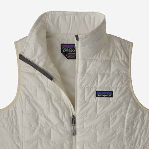 Patagonia W's Nano Puff Vest-Birch White