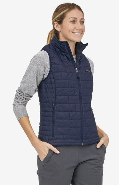 Patagonia W's Nano Puff Vest-Classic Navy Blue