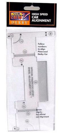 Pinewood Derby Alignment/Adjustment Tool -Bennetts has all of your Pinewood Derby car needs with same day shipping