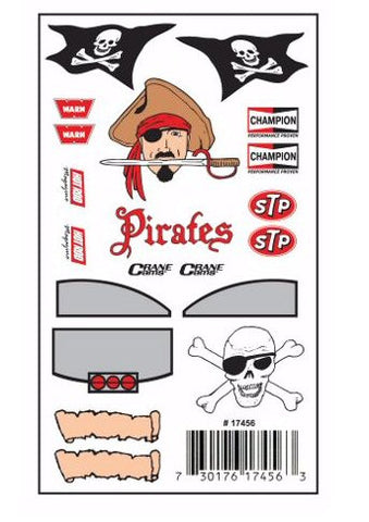 Pinewood Derby Pirates Car Decal-Template - Bennett's Clothing - 1