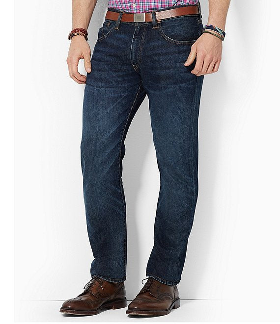 Polo Ralph Lauren Hampton Relaxed Straight Fit Jean is a customer fave and the Morris wash has spot on styling. Shop Bennett's Clothing for the brands you want with same day shipping for over 44 years.