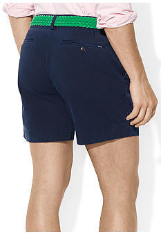 Polo Men's Classic Fit 6" Flat-Front Short-Navy - Bennett's Clothing - 2