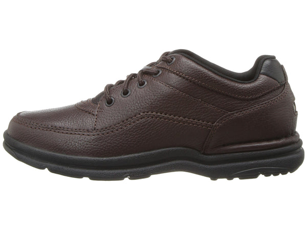 Rockport World Tour Classic Walking Shoe-Brown Tumbled - Bennett's Clothing - 2