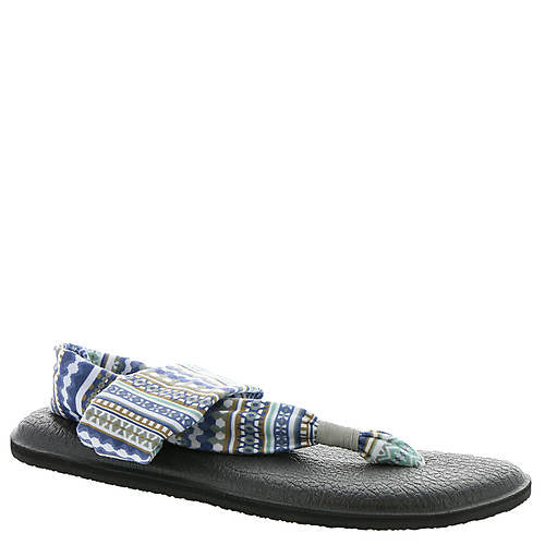 Sanuk Women's Yoga Sling 2 Prints Sandals-Lead Grey Multi