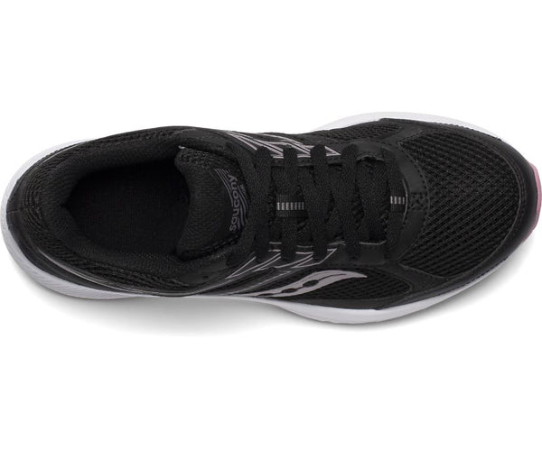 Saucony Cohesion 14 Women's Running Shoe-Black-Pink