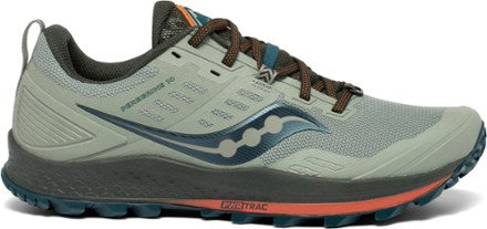 Saucony Peregrine 10 trail running shoe will take your outdoor comfort to the next level. Shop Bennett's Clothing and receive same day shipping and top notch customer service