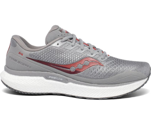 Saucony Triumph 18 running shoe will take your comfort to the next level. Get outdoors with Bennett's Clothing and receive same day shipping and top notch customer service