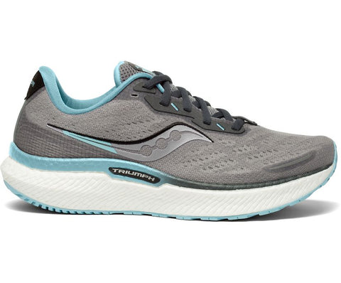 Saucony Triumph 19 running shoe will take your comfort to the next level. Get outdoors with Bennett's Clothing and receive same day shipping and top notch customer service