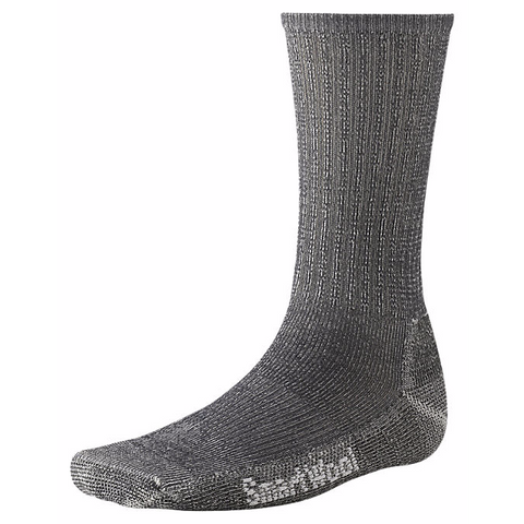 Smartwool Mens Hike Light Crew Socks-Grey-Large - Bennett's Clothing - 1